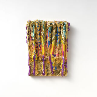 【bgr】 森内敬子作/具体アート/カラフルな天使の立体アート/ 森内 敬子 – 六々堂