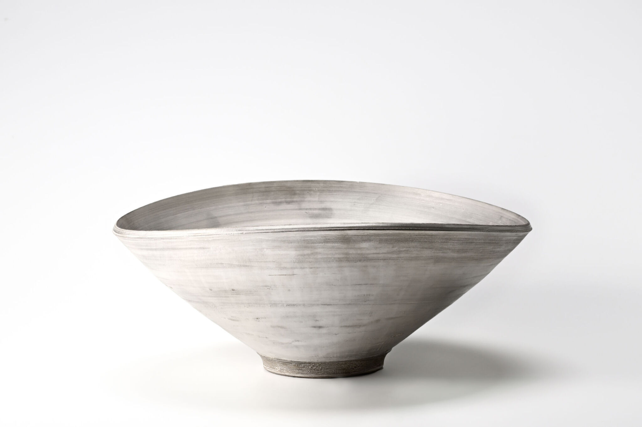 陶芸作品 】北野勝久 ☆ 白磁 器 ☆ 共箱 共布 栞 ☆ 父：北野勝彦